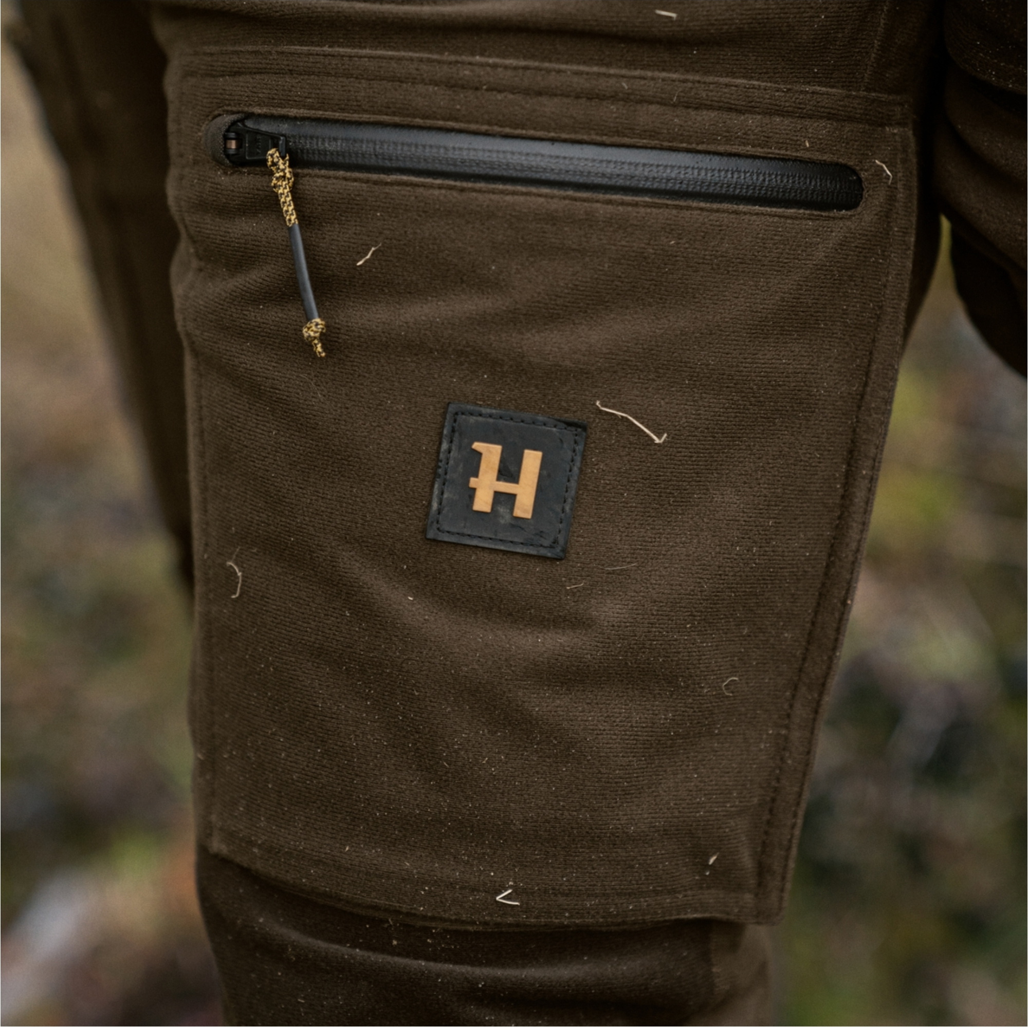 Harkila Herren Wald Hunter GTX Hose 10002 - Hunting Green / Shadow Brown